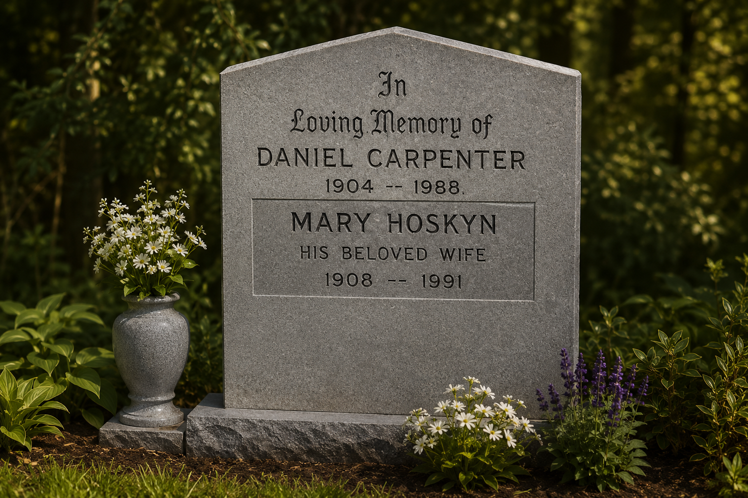 Granite monument restoration before and after cleaning granite memorial